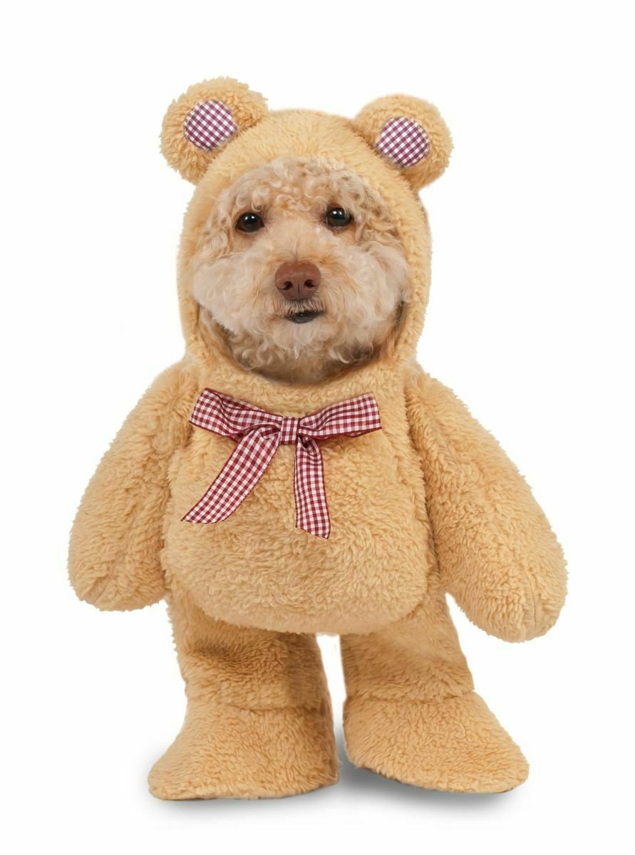 Rubies Walking Teddy Bear Pet Costume Meduim