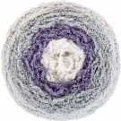 Red Heart Fleece Hugs Yarn-Perfect Plum