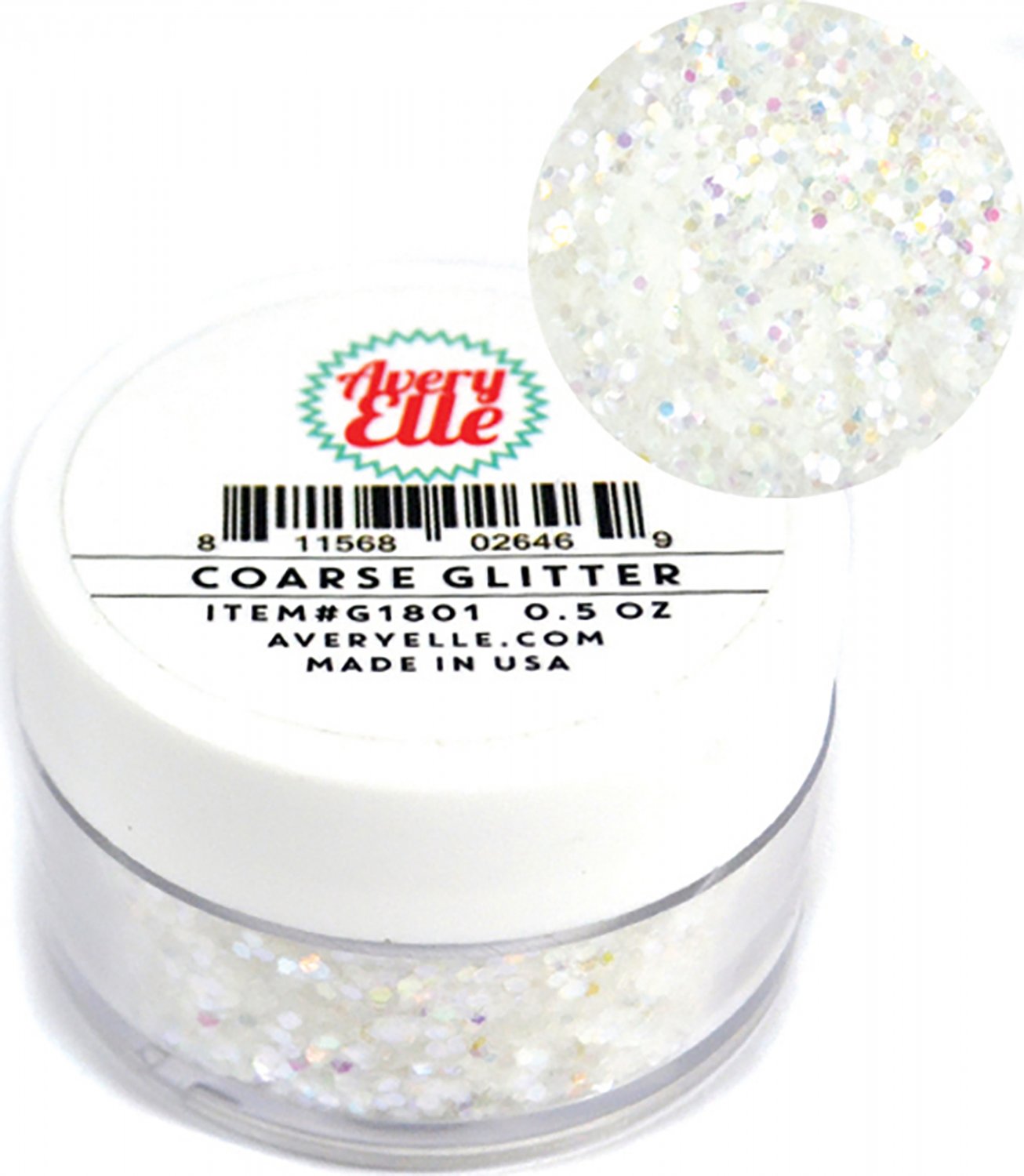 Avery Elle Coarse Glitter .5Oz-