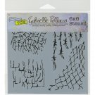 Crafter'S Workshop Template 6"X6"-Many Textures