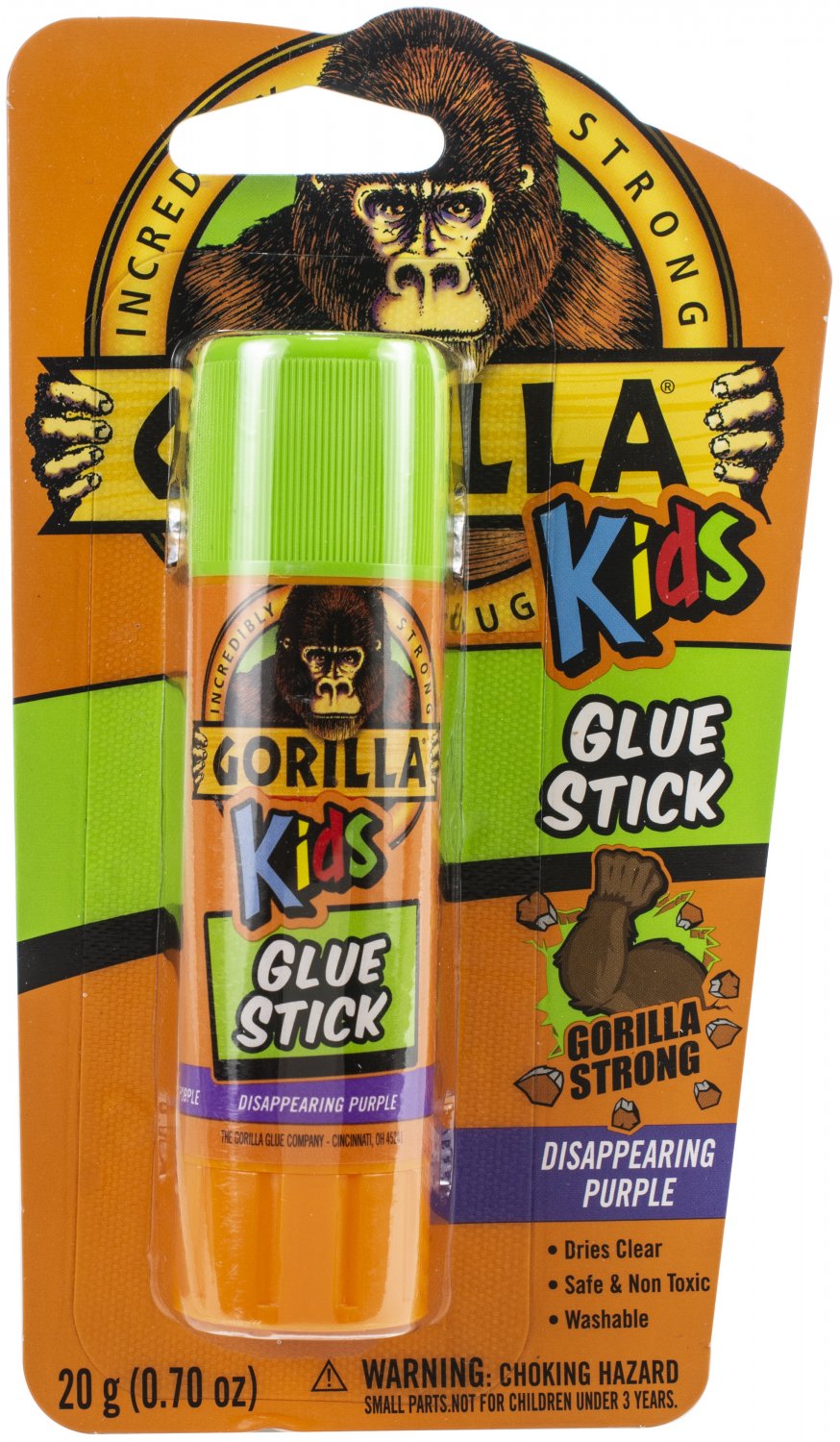 Gorilla Glue Washable School Glue Stick - Purple-.7Oz
