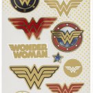 Paper House Faux Enamel Stickers 8"X3"-Wonder Woman