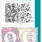 Gina K Designs Foil-Mates Background 5.5"X8.5" 10/Pkg-Bountiful Flourish