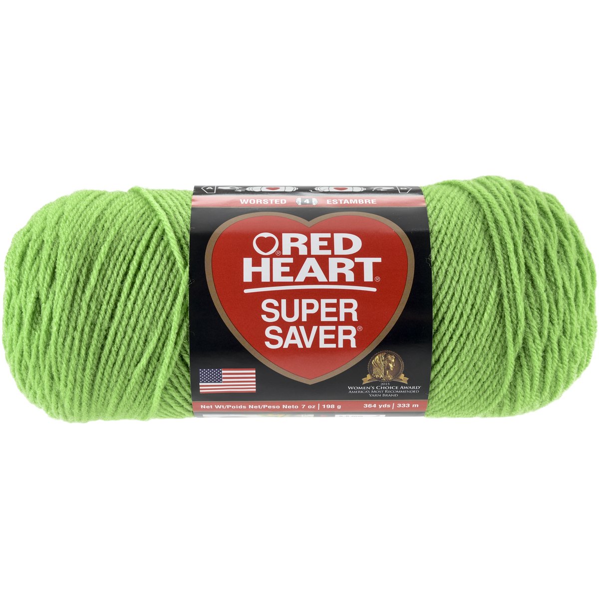 Red Heart Super Saver Yarn-Spring Green
