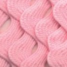 Wrights Medium Rickrack .5"X2.5yd-Pink