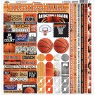 Basketball Variety Stickers 12X12 inches
