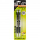 F-301 Stainless Steel Ballpoint Pen .7Mm 2/Pkg-Black