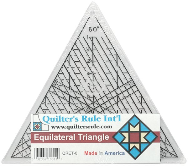 Quilter's Equilateral Triangle Ruler-7-3/4"