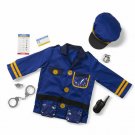 Melissa & Doug Police Officer Role-Play Costume Set