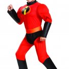 Disguise Boy's Dash Toddler Classic Muscle Child Costume, Red, Small (2T)