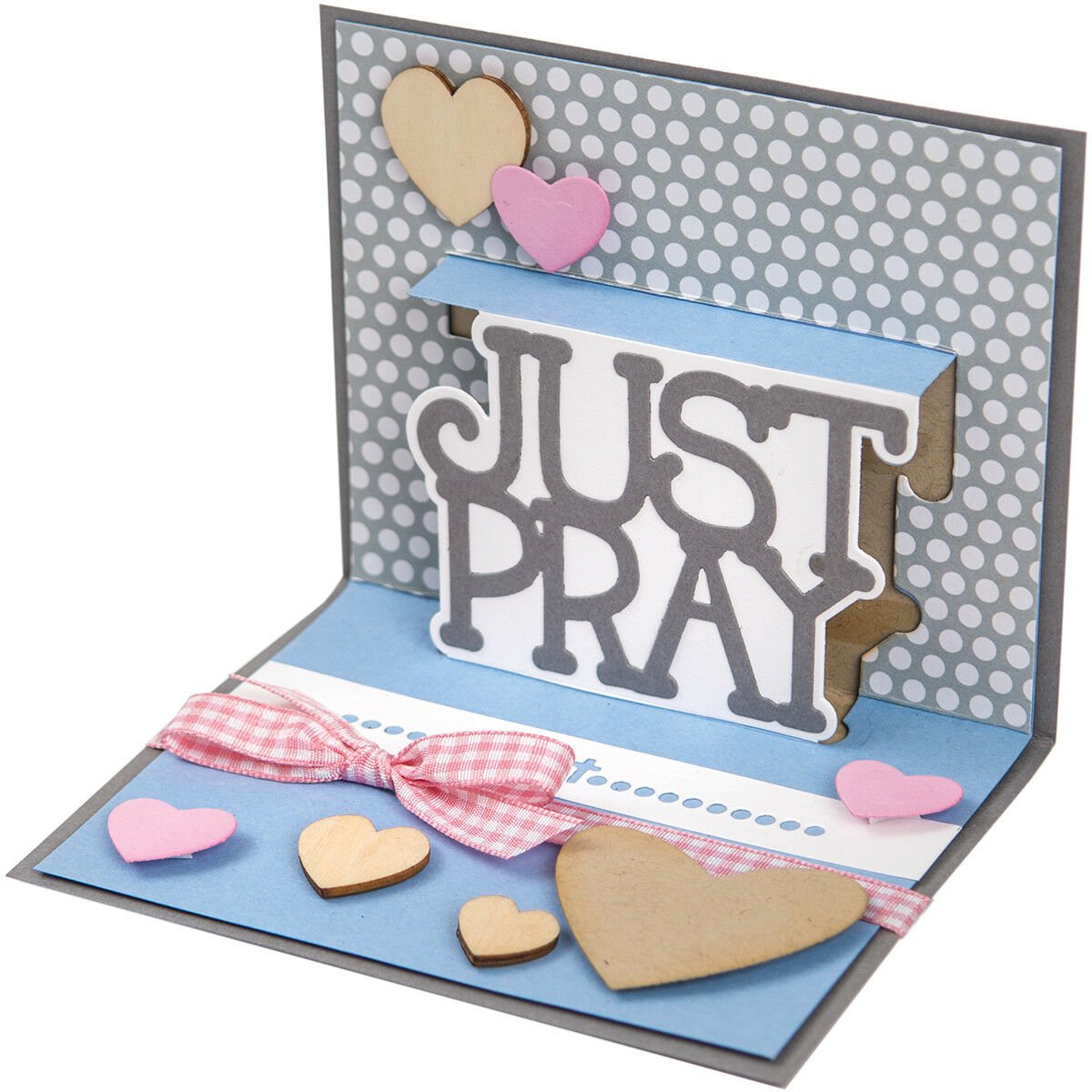 Sizzix Thinlits Die Just Pray 3D Drop Ins