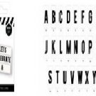 Heidi Swapp MARQUEE Love Lightbox Inserts Black Christmas Letters