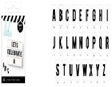 Heidi Swapp MARQUEE Love Lightbox Inserts Black Christmas Letters