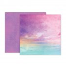 American Craft Summer Lights Collection - 12 x 12 Double Sided Paper - Paper 2