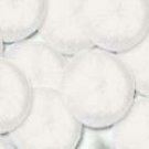 Darice Acrylic Pom Poms White 0.5 Inch