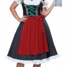 California Costumes Women's Oktoberfest Fraulein Costume, Black/Red, X-Small