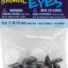 Darice Shank Back Animal Noses 18 mm Black