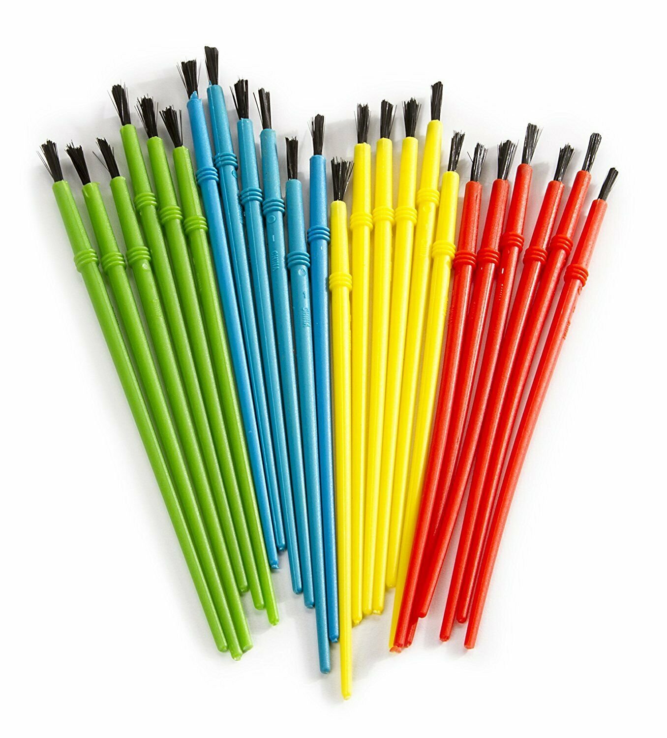 Darice Assorted Paintbrushes Plastic Handle