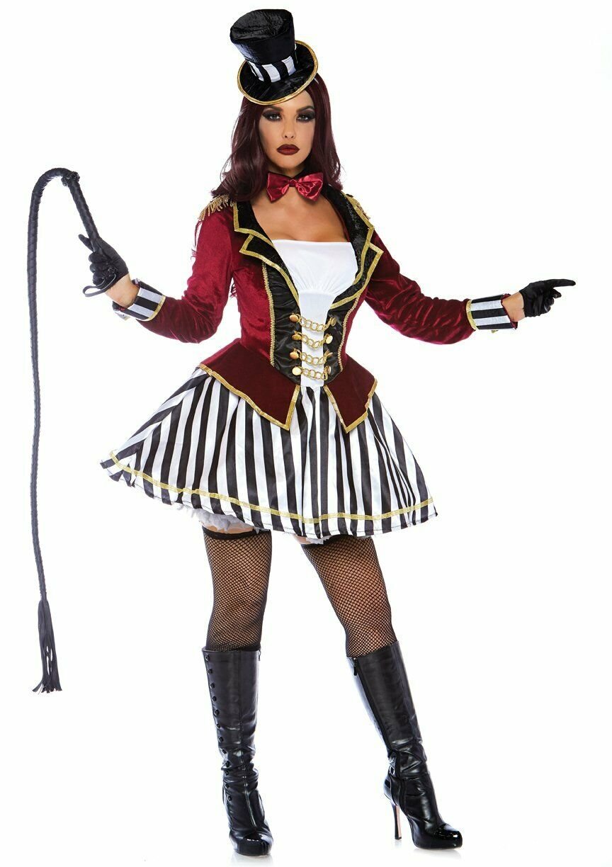 Leg Avenue Women's 3 PC Ringmaster Costume Small