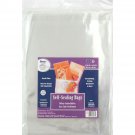 Darice Plastic Self Sealing Bags 11.25 X 14.25 Inches Clear