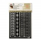 FolkArt Peel and Stick Painting Stencils - Borders
