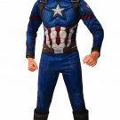 Rubies Boy's Avengers Endgame Deluxe Captain America Child Costume, Small