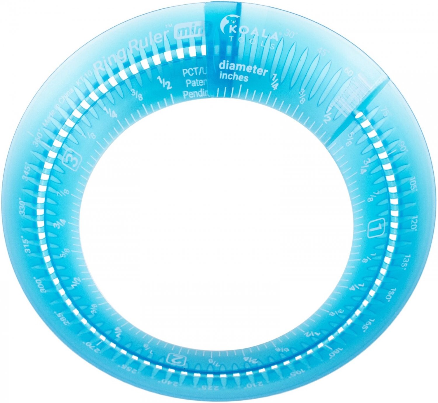 Koala Tools Mini Ring Ruler-Us Standard