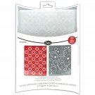 Sizzix Textured Impressions Embossing Folders Flowers Stars And Swirls Set