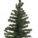 Darice Christmas Floral Canadian Pine Tree with Wood Look Base 60 tips