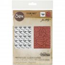 Sizzix Texture Fades Embossing Folders Paper Airplane And Dotted Lines Set