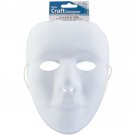 Darice PVC Full Face Mask Form 9.75 inch White