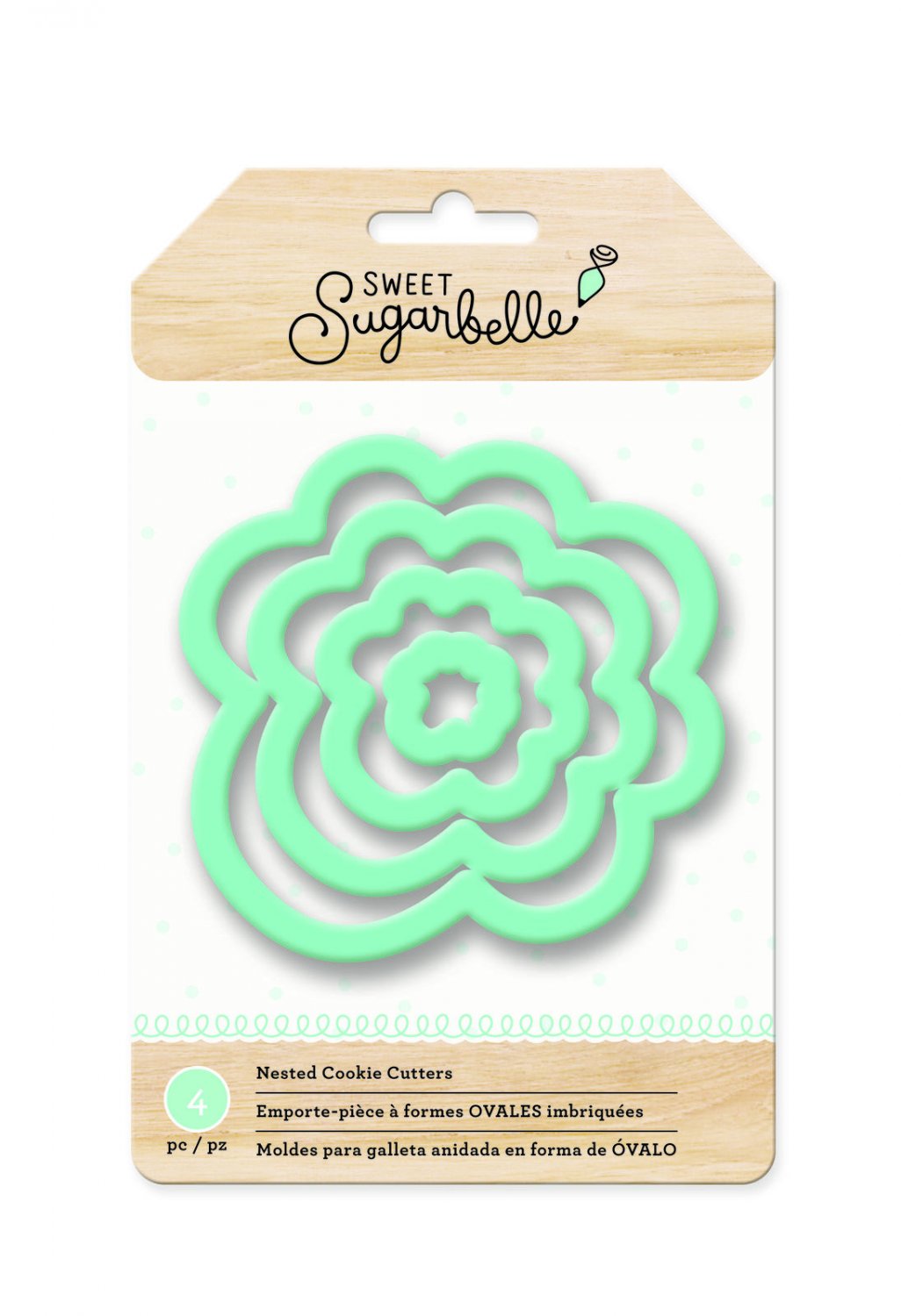 American Craft Sweet Sugarbelle Nested Cookie Cutter Set Flower