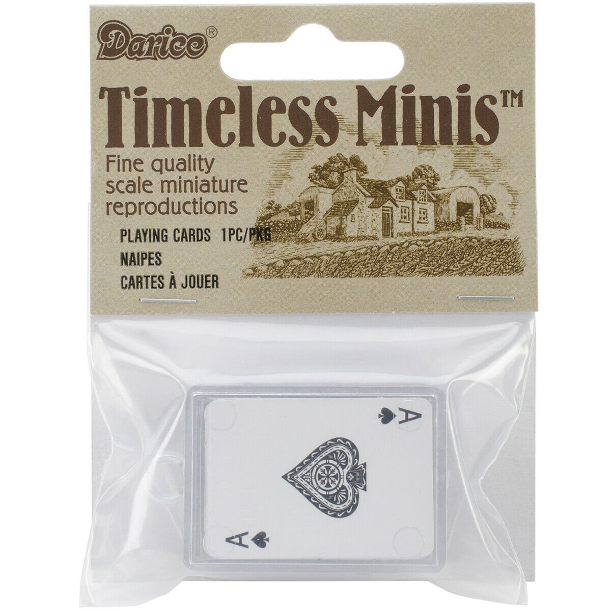Darice Timeless Miniatures Playing Cards