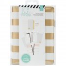 American Crafts Heidi Swapp Memory Planner Personal Planner Gold Foil Stripes