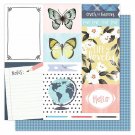 American Crafts 1 Canoe 2 Hazelwood 12X12 Double Sided Paper Notes From Hazel