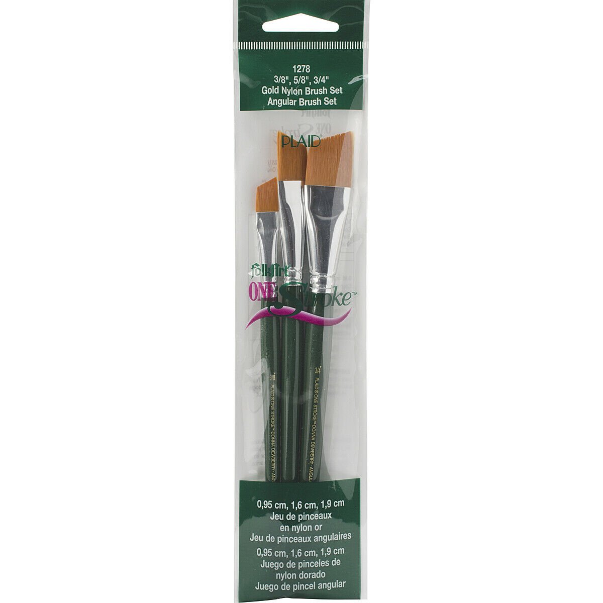 FolkArt One Stroke Brushes - Brush Sets - Angle