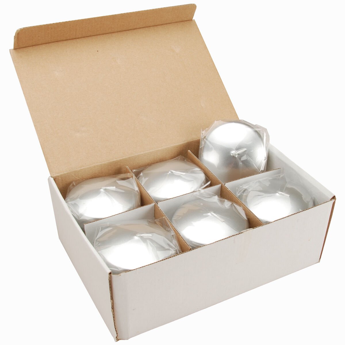 Darice Unscented Floating Candle Disk Metallic Silver