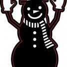 Darice Christmas Craft Dies Snowman with Mittens