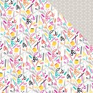 Bella Blvd Illustrated Faith Bright and Brave Artsy Paper
