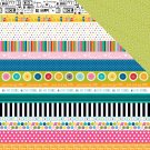 Bella Blvd Oh My Stars Collection 12 X 12 Double Sided Paper Borders