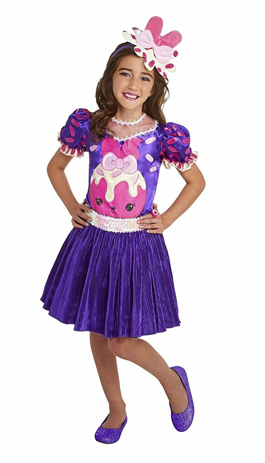 Palamon Num Noms Raspberry Cream Deluxe Girls Costume Medium(8 - 10)