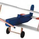 Darice Wood Model Kit Biplane 3.5 X 8.5 X 7.5 Inches