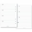 Simple Stories Carpe Diem Planner Essentials Weekly Inserts Horizontal Format