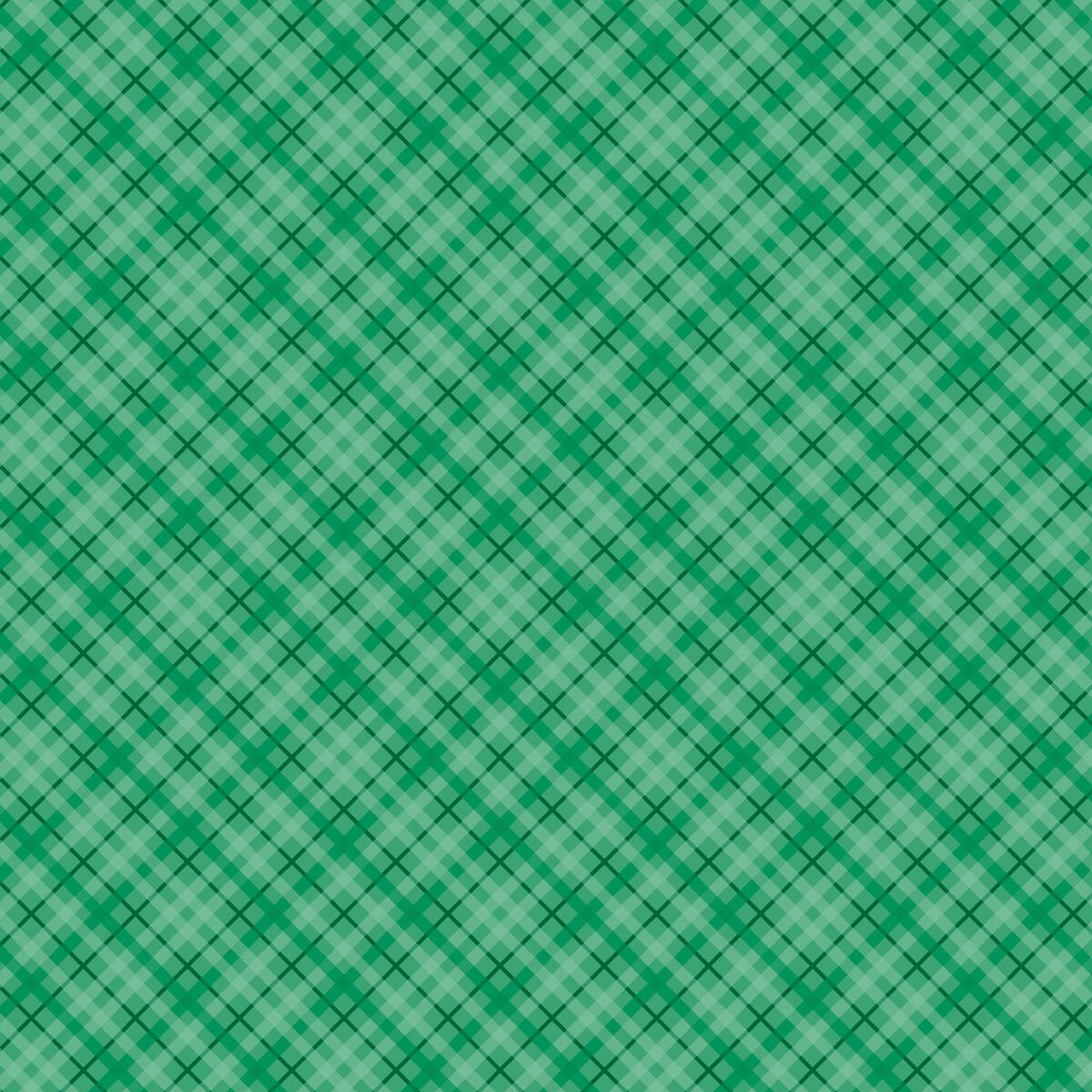 Darice Core'dinations Core Basics Dark Patterned Green Plaid 12" x 12" 12pc