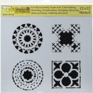 Crafter'S Workshop Template 12"X12"-Quattro Motifs