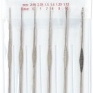 Susan Bates Steelite Crochet Hook Set-Sizes 0 To 10
