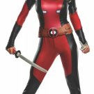 Rubies Secret Wishes Women's Deadpool Costume, Medium