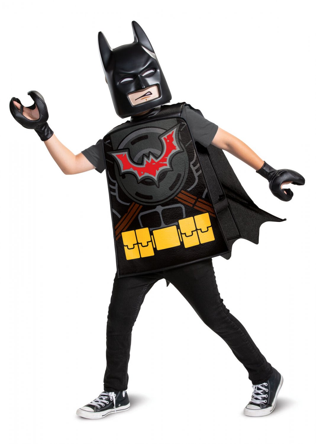 Disguise Batman LM2 Basic Toddler Costume, Black, Onesize