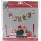 American Crafts Christmas Kit Snowflake Card Display Garland