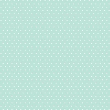 American Craft Basic Aqua Small Dot 12 x 12